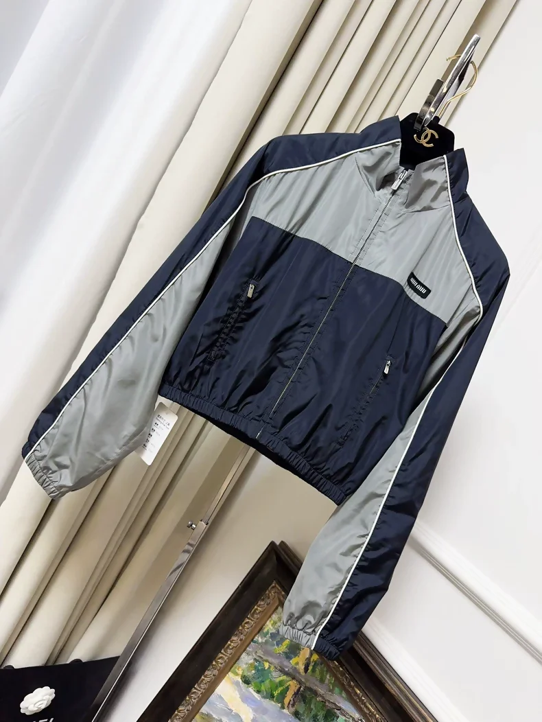 MiuMiu 25 Black and Grey Jacket