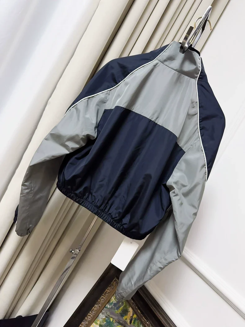 MiuMiu 25 Black and Grey Jacket - Image 2