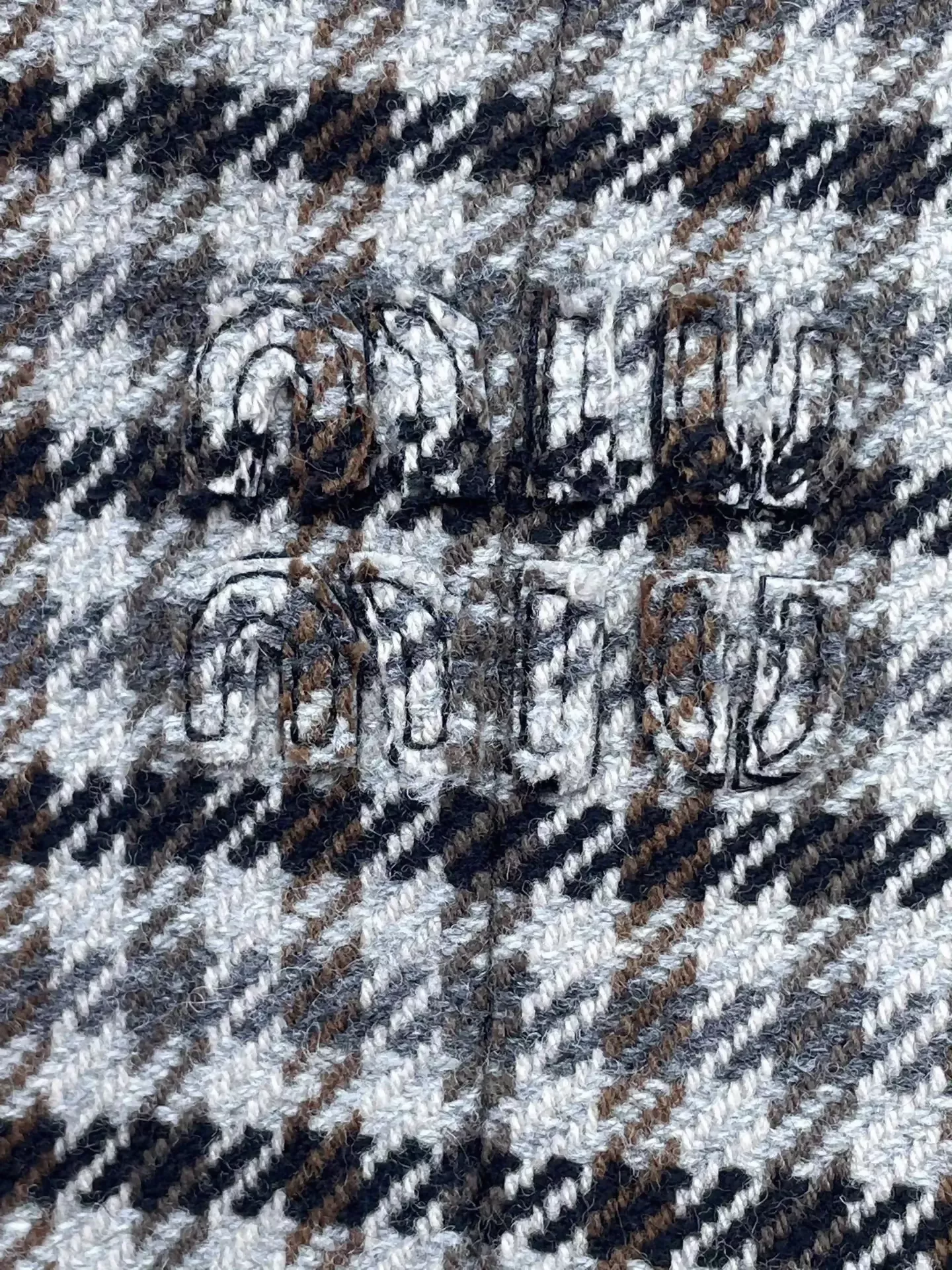 MIU MIU wool plaid suit jacket - Image 3