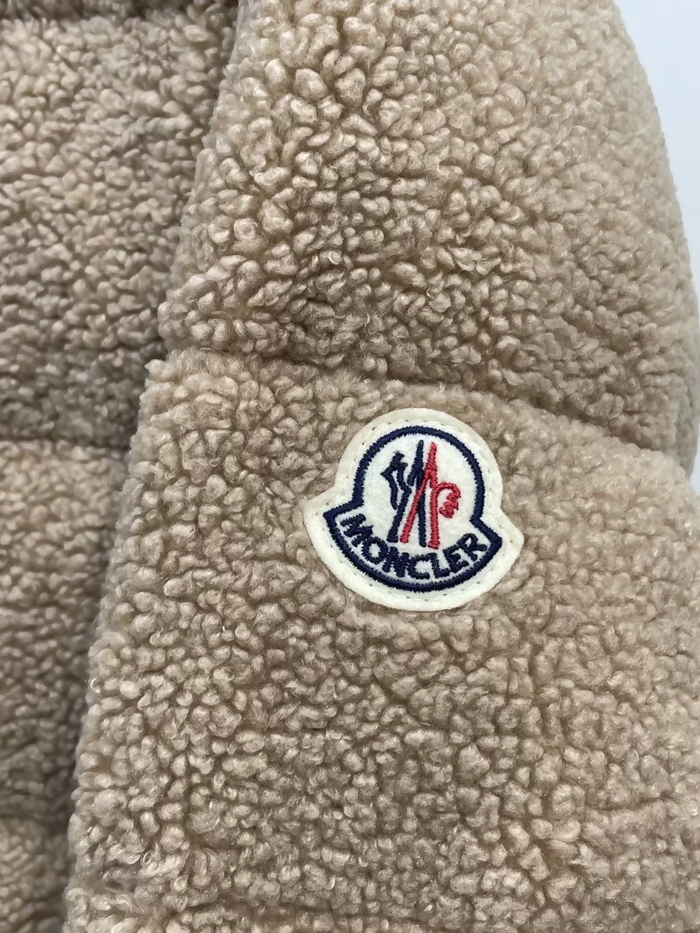 Moncler Fall/Winter 2024 shearling Hooded Down Jacket - Image 3