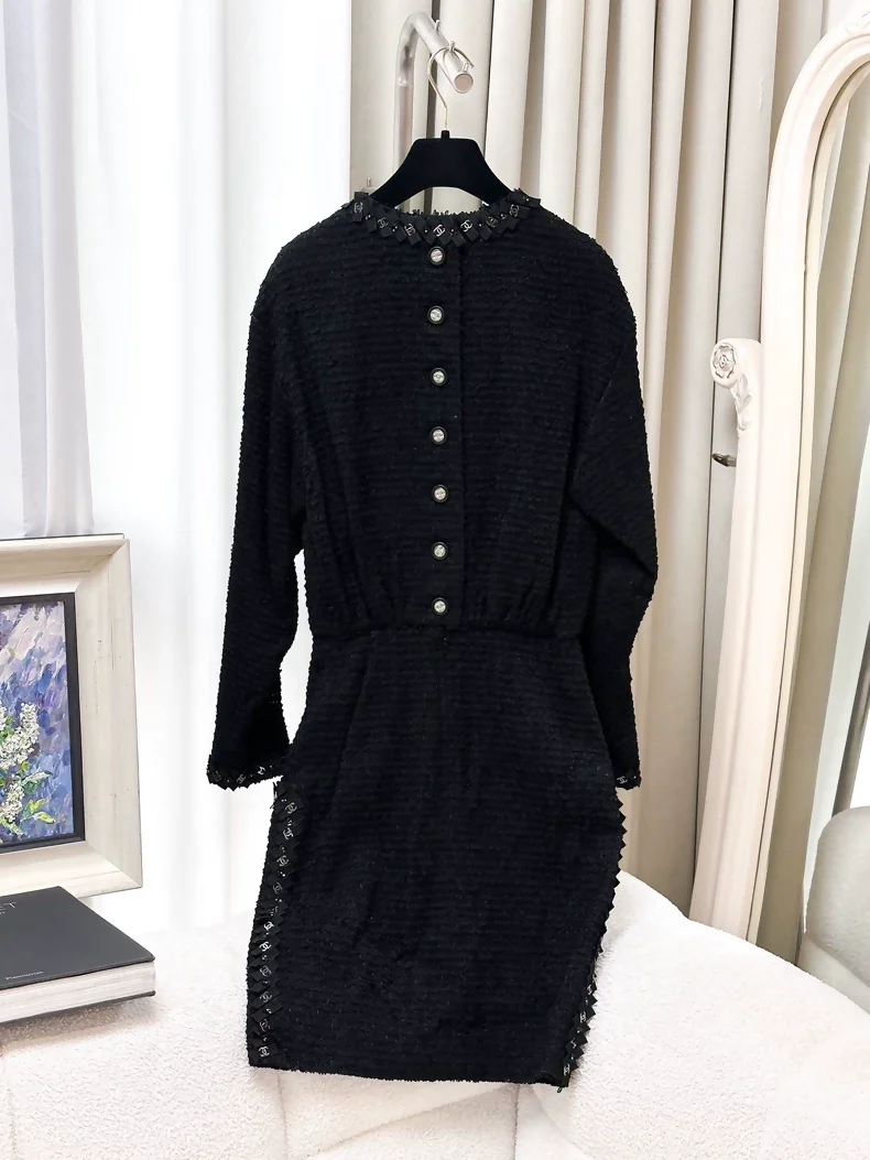 Chanel 21S black dress - Image 2