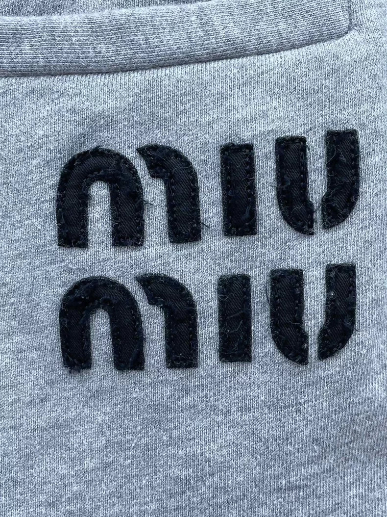 Miu Miu grey sweatpants - Image 3