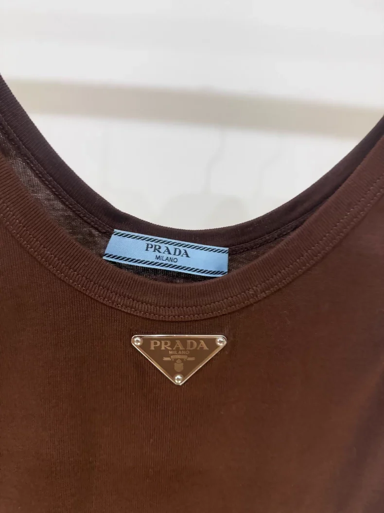 Prada brown top - Image 3