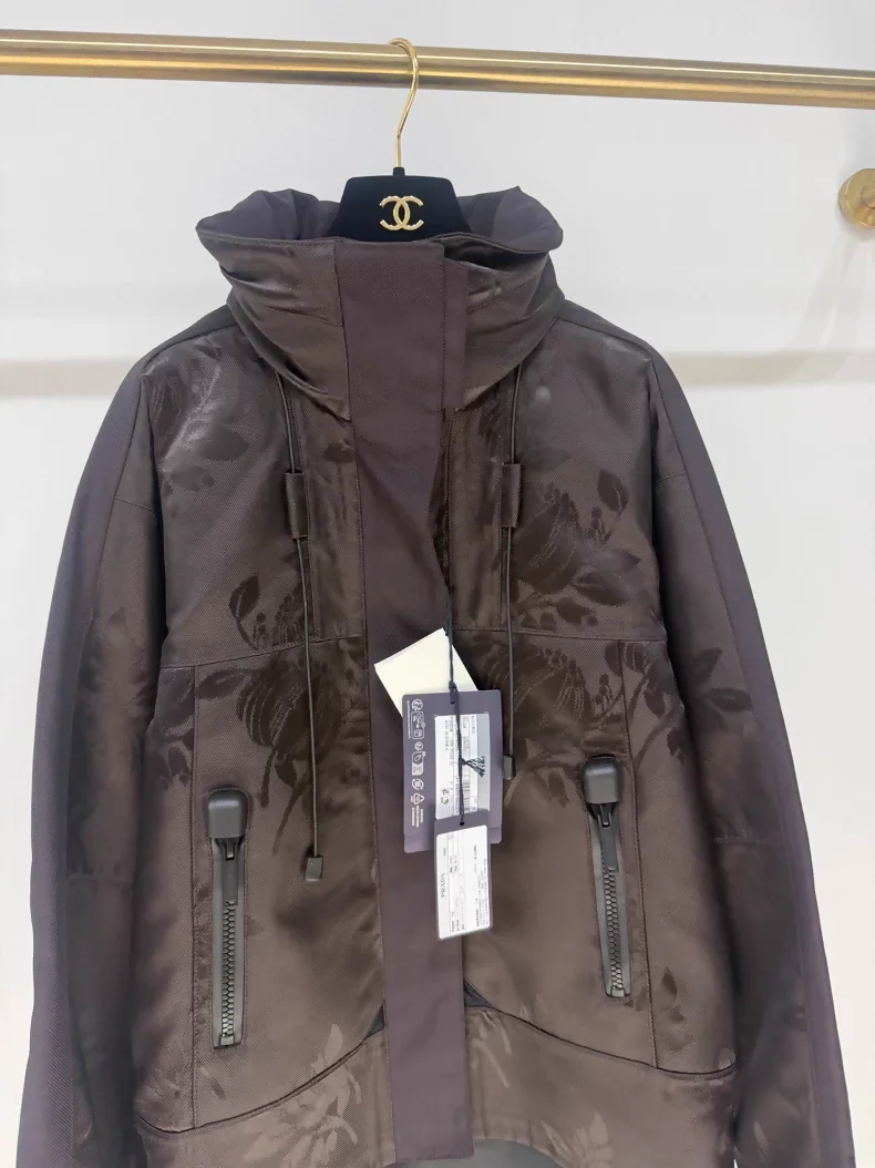 Prada Fall/Winter 2024 runway style oversized trench coat - Image 2
