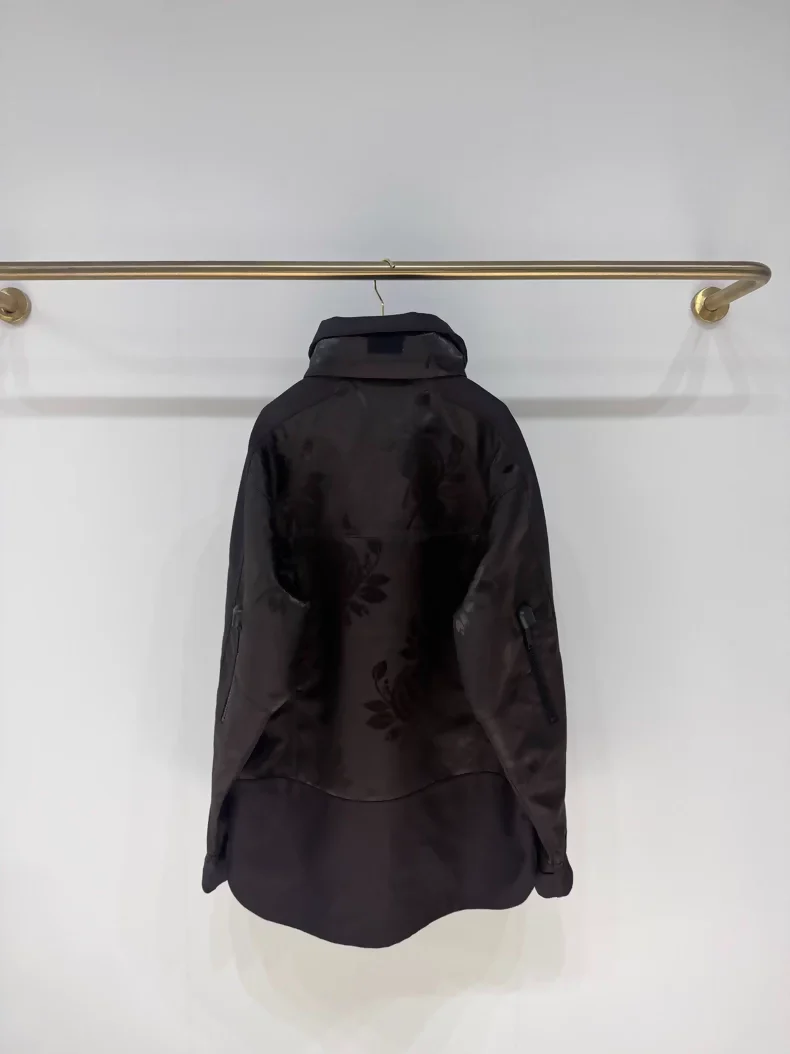 Prada Fall/Winter 2024 runway style oversized trench coat - Image 3