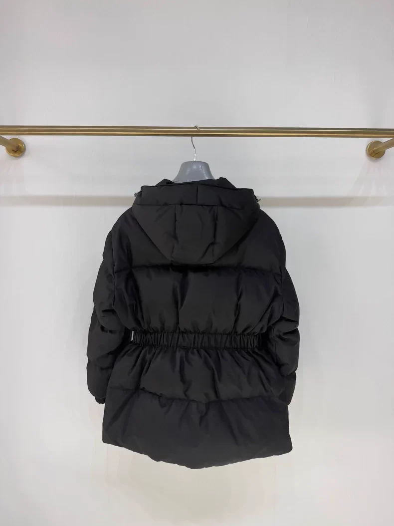 Prada Fall/Winter 2025 black Nylon Down Jacket - Image 2