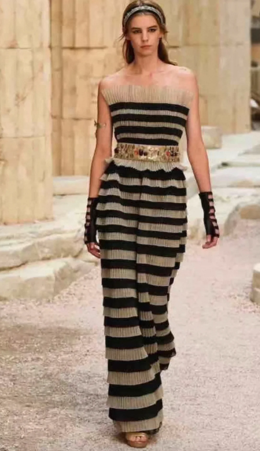 Rare Chanel 18C Long Dress