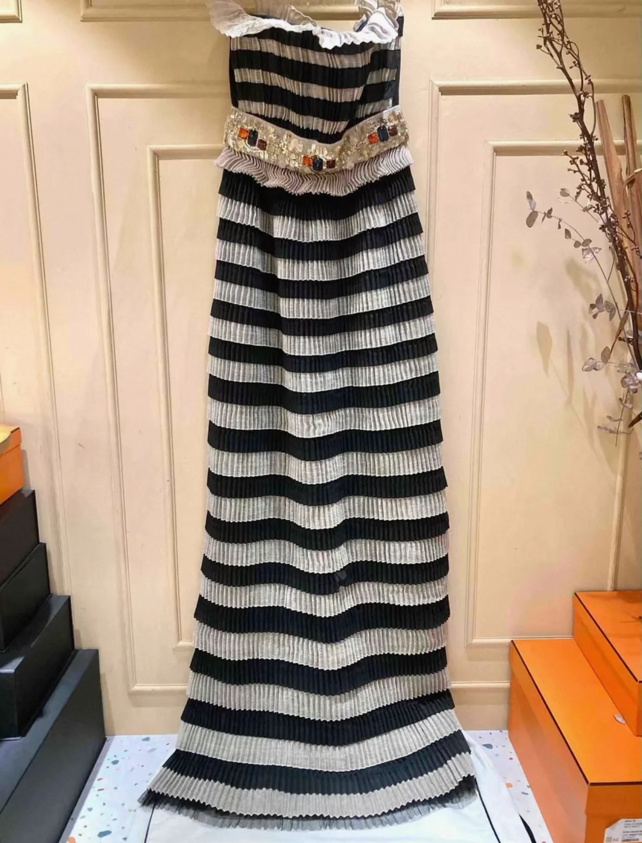 Rare Chanel 18C Long Dress - Image 3