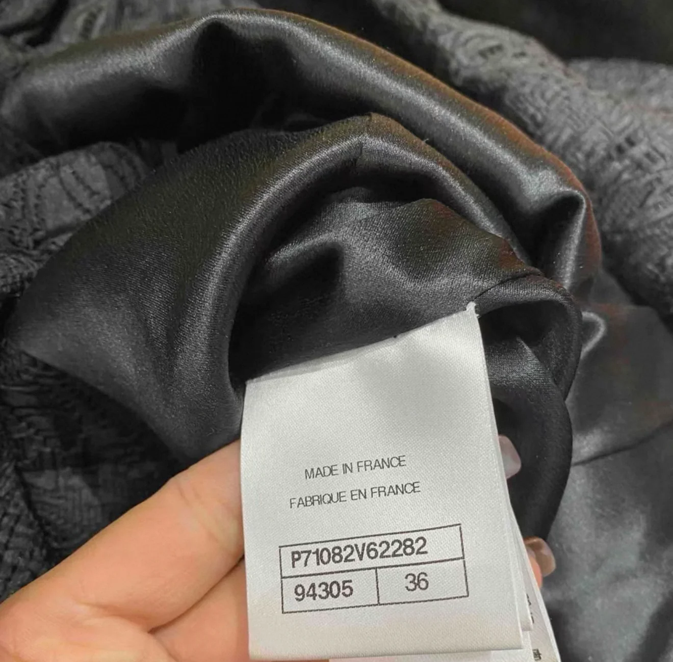 Rare Chanel 2021 Black Long Coat/Dress 36 - Image 4