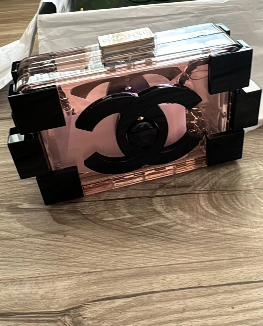 Rare Chanel Lego clutch minaudière - Image 2