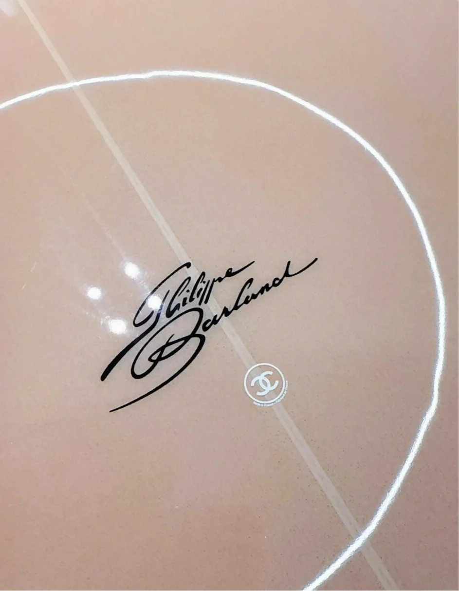Rare Chanel surfboard in nude pink - Image 2