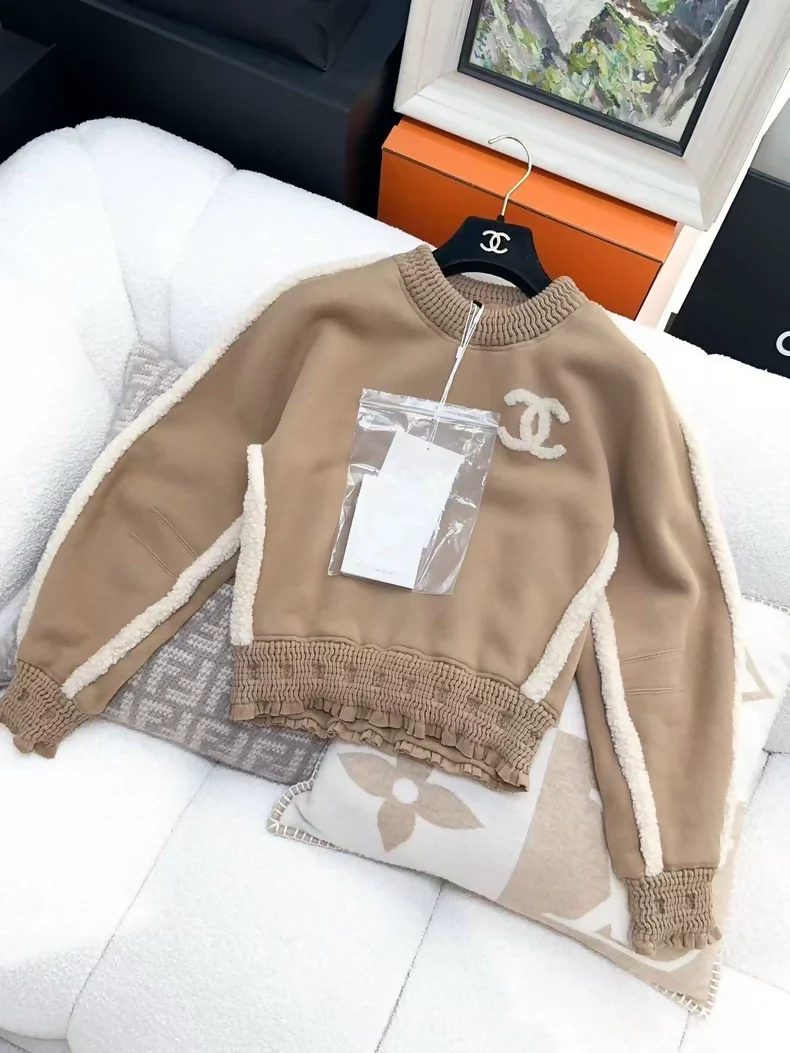Chanel 24k Fall/Winter Teddy shearling sweater