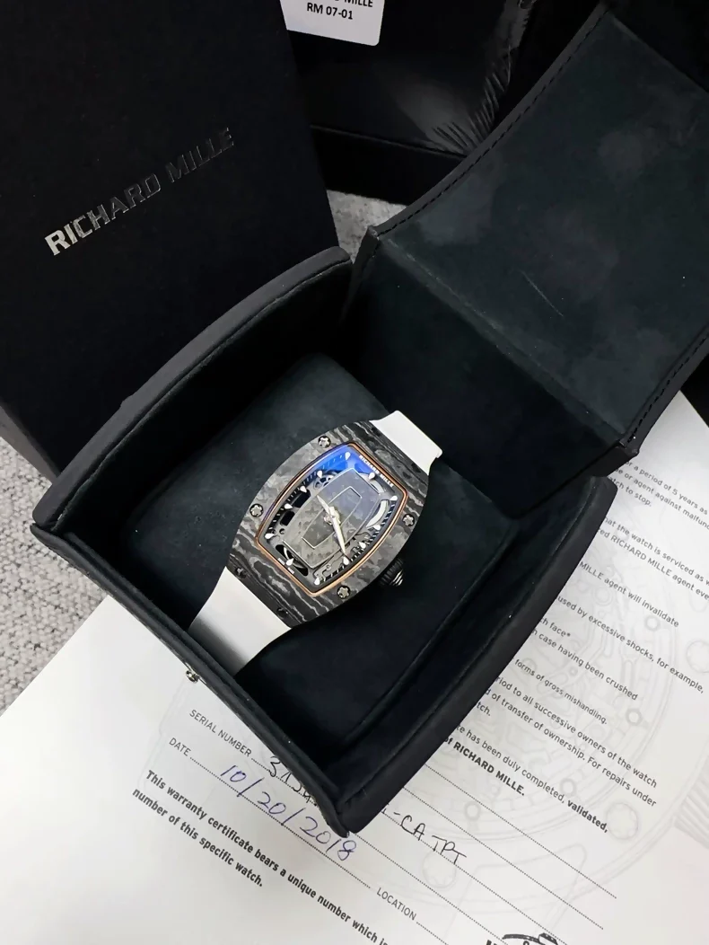 Richard Mille RM 07-01 Carbon Fiber NTPT Watch