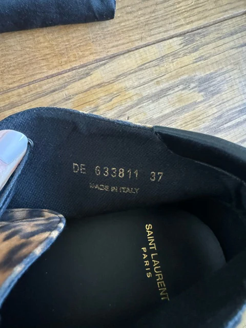 Saint Laurent leopard sneakers,brand new, size 37 - Image 8