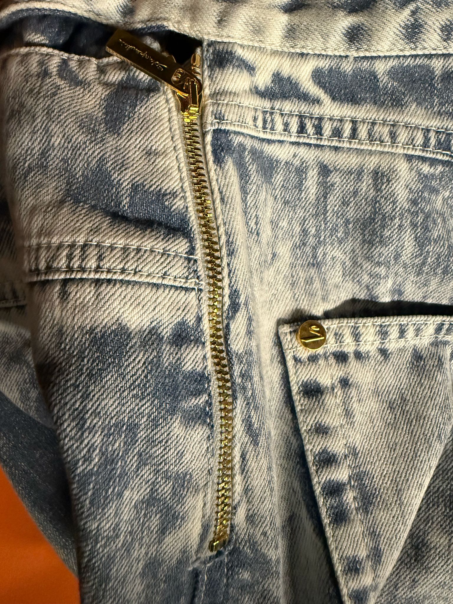 Schiaparelli DENIM COWBOY PANTS size 38 - Image 3