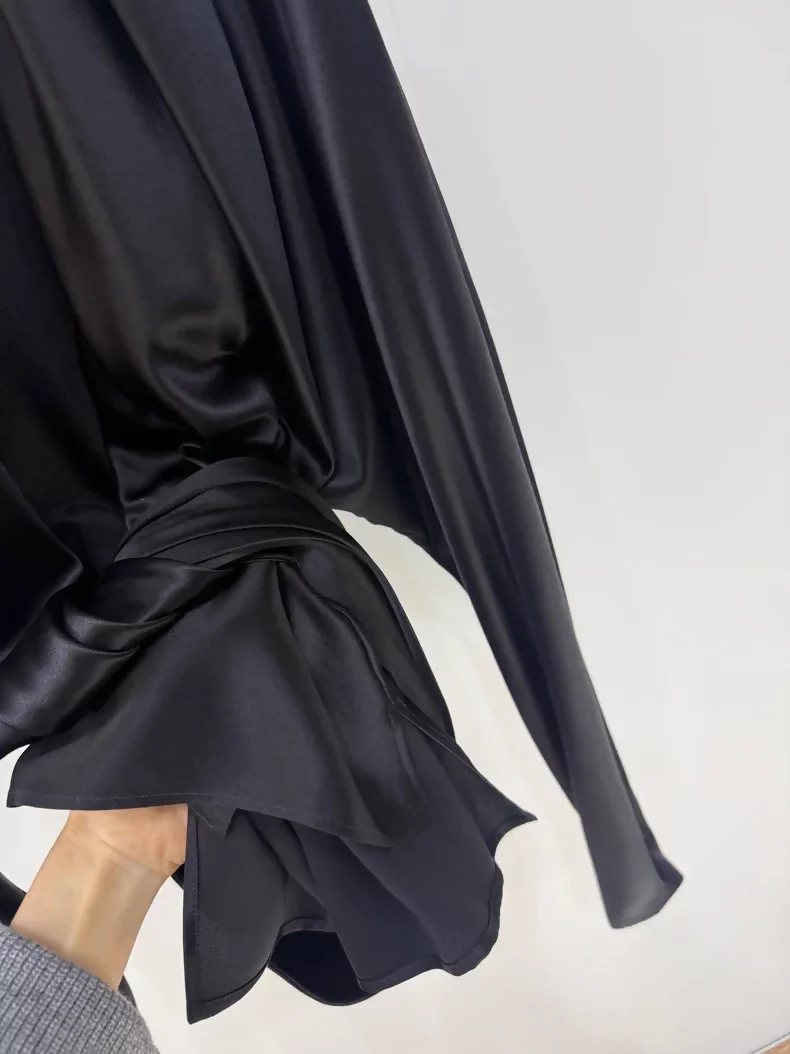 Saint Laurent Silk Satin Shirt - Image 3