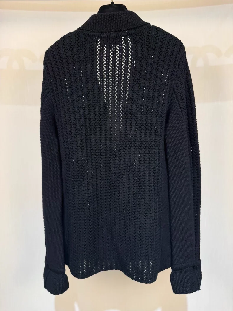 Chanel 19C black cardigan - Image 2