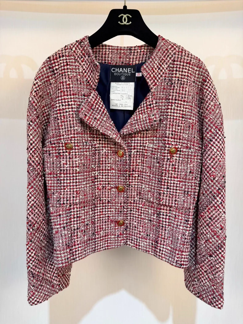 Chanel 1988 vintage tweed suit - Image 2
