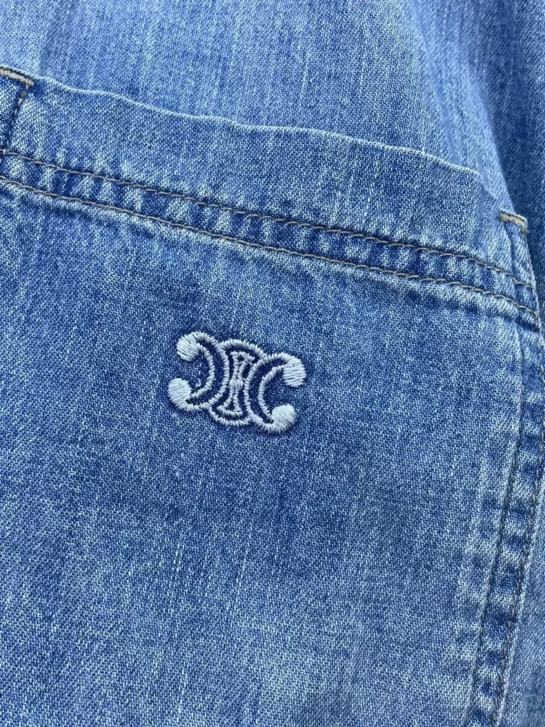 Celine denim shirt - Image 3