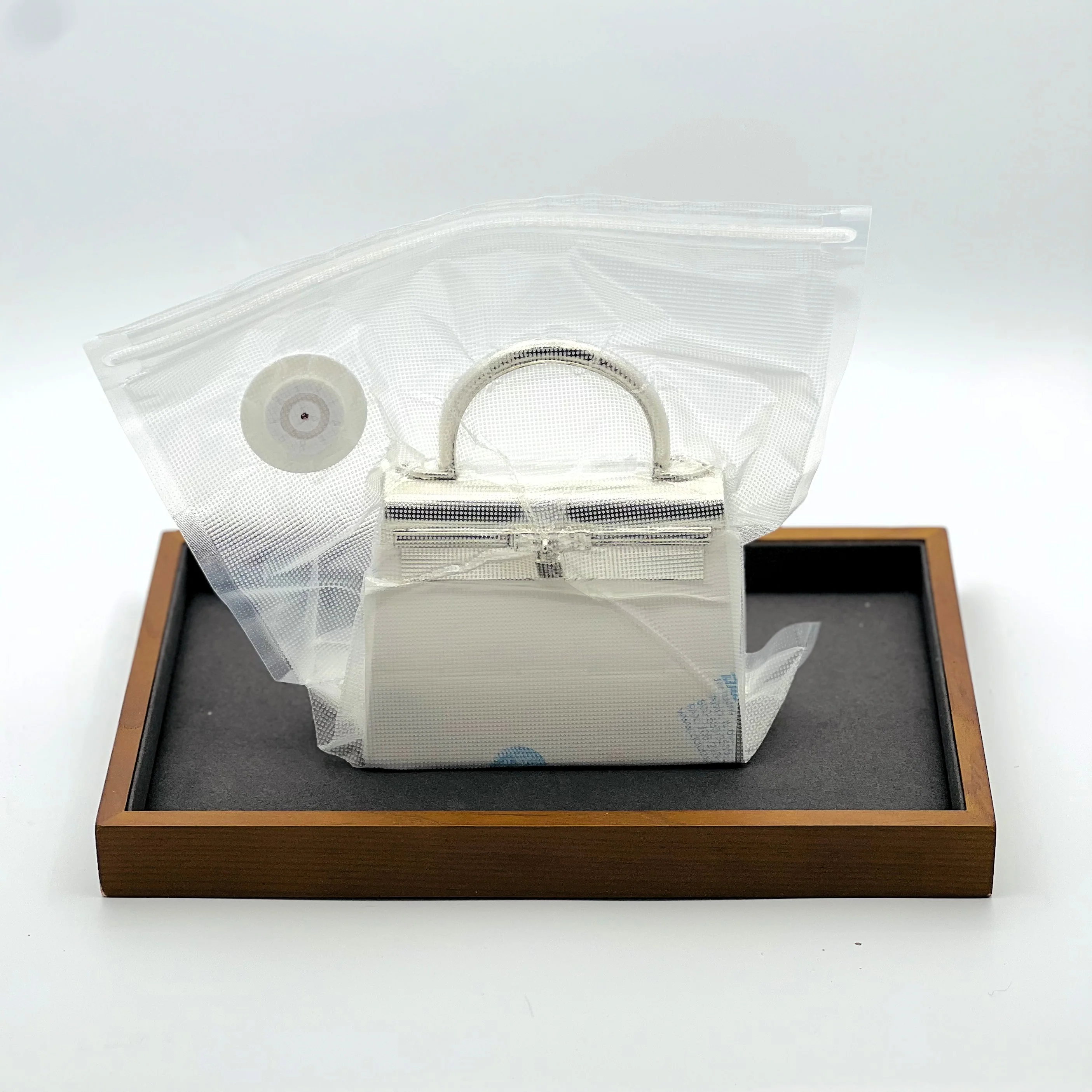 Ultra-Rare Hermes Kelly 15 Bag Sterling Silver Vintage Limited Edition Chaine D’Ancre Strap - Image 13