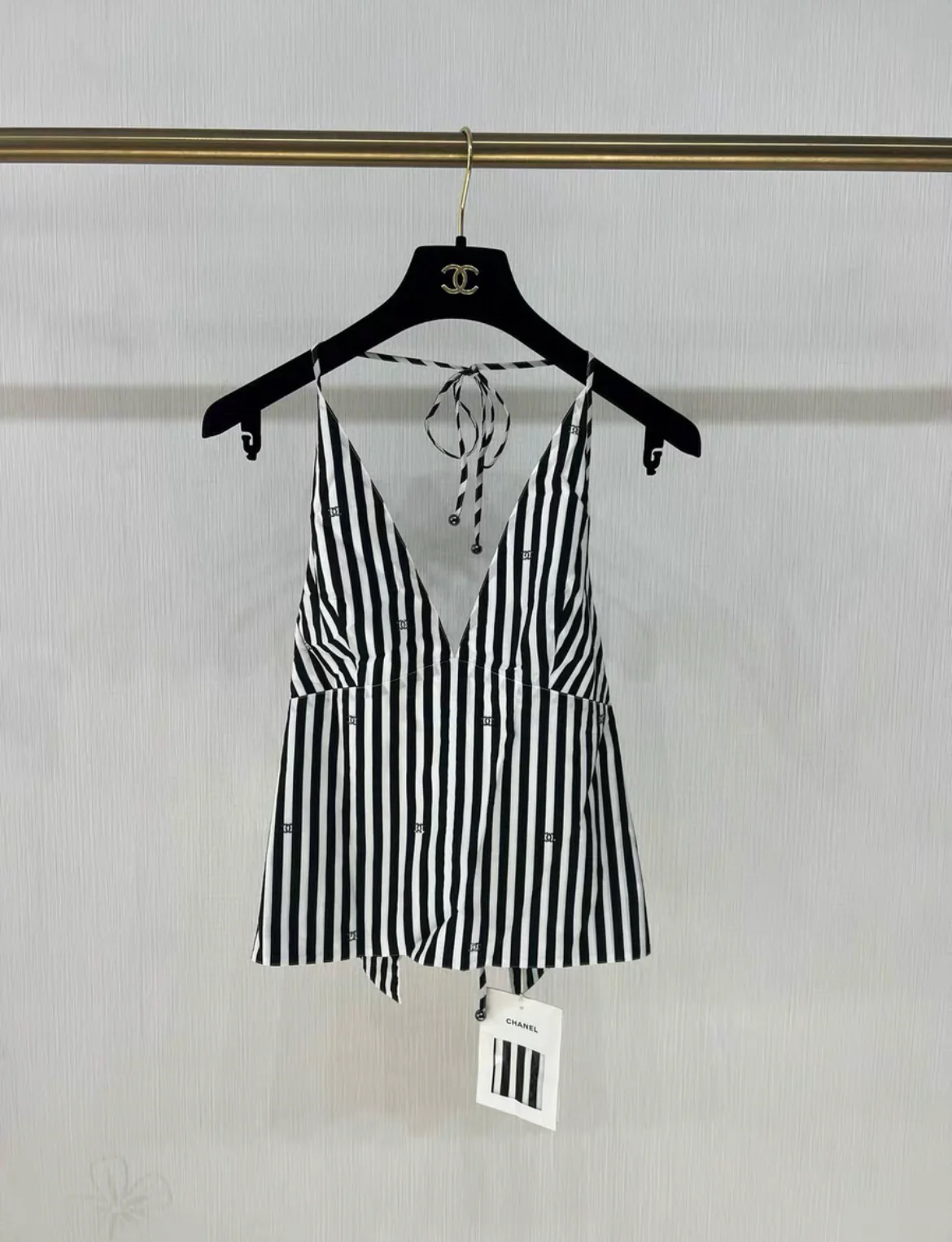 Chanel 24M black & white top size 36 - Image 4
