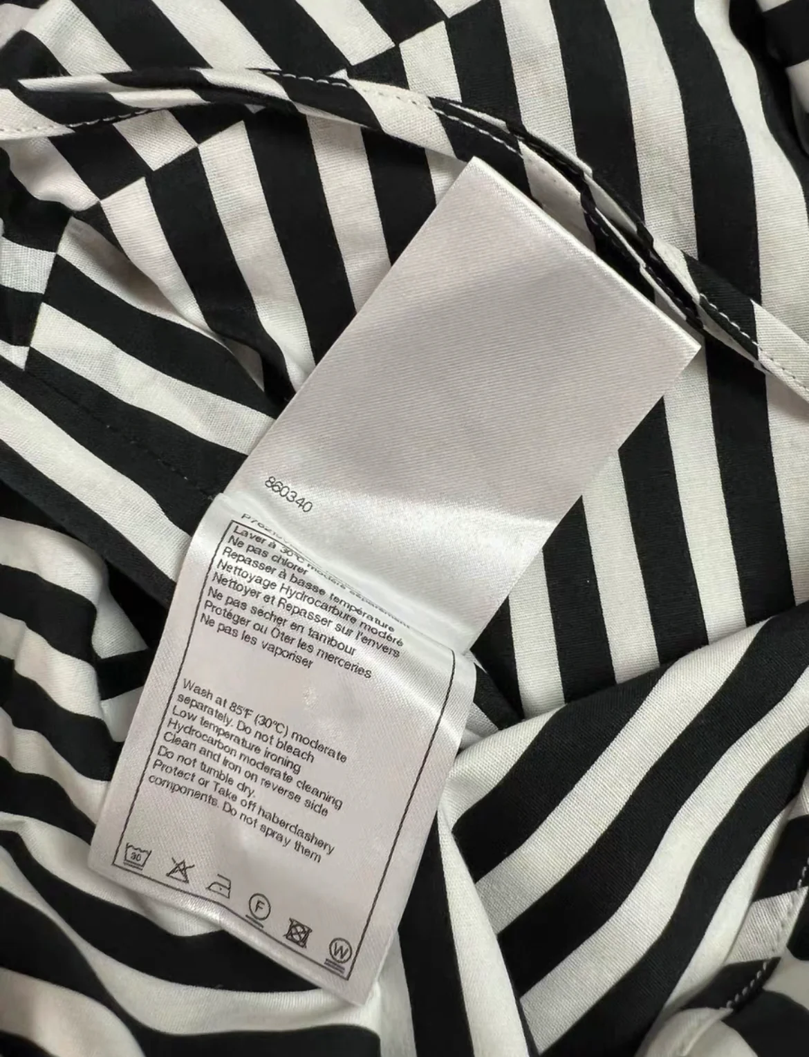Chanel 24M black & white top size 36 - Image 7