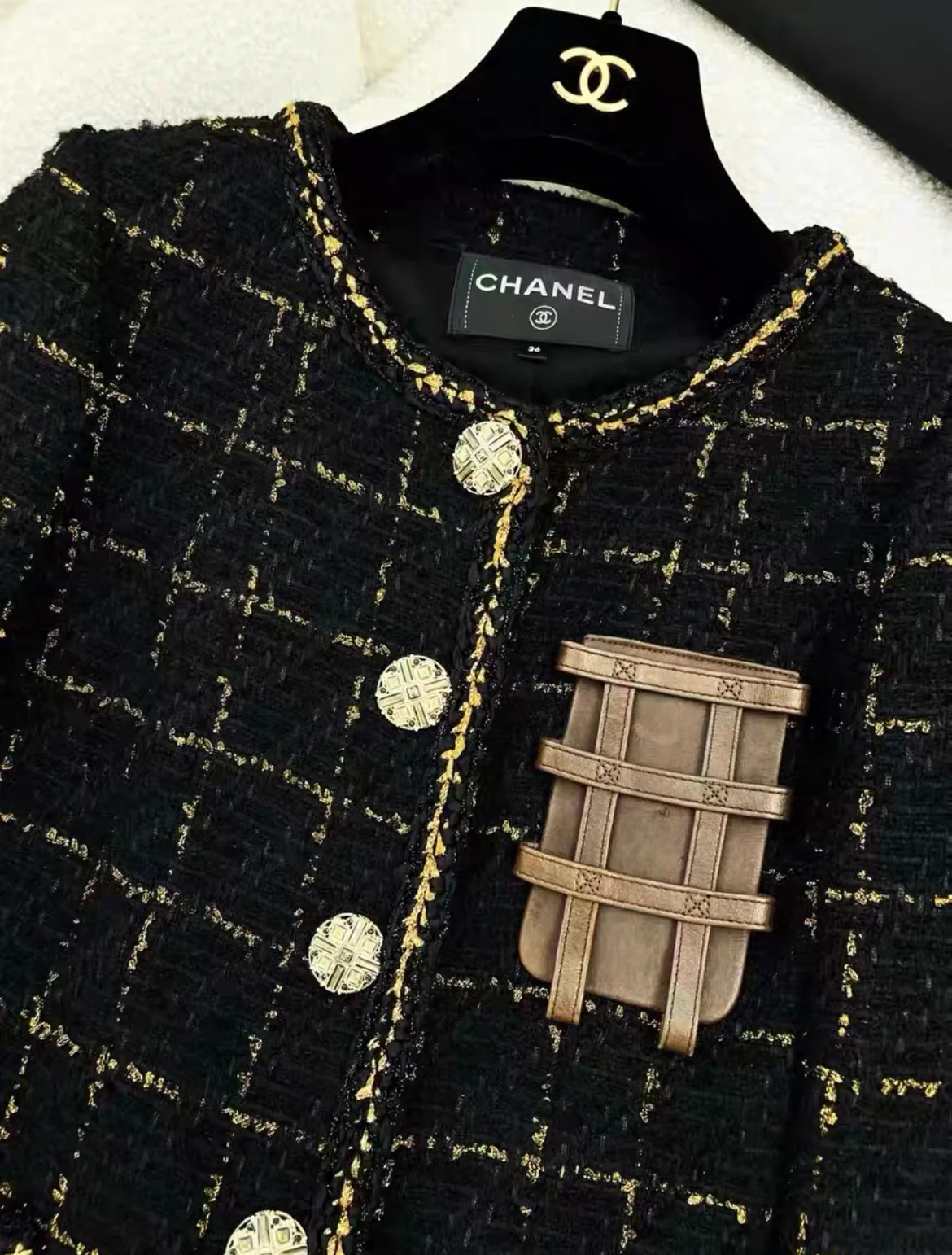 Chanel 16k chair tweed jacket size 36 - Image 2