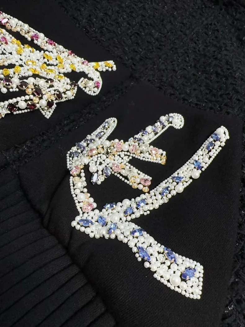 Chanel 22A black tweed jacket - Image 3