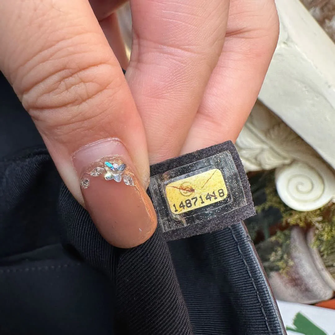Vintage Chanel Classic Medium Lady Bug Flap Bag - Image 9