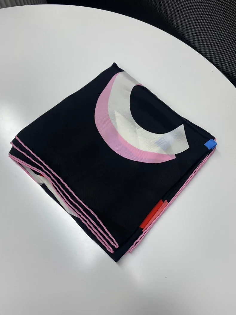 Vintage Chanel silk scarf - Image 3